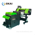 dual t-shirt printing head dtf shaking powder machine